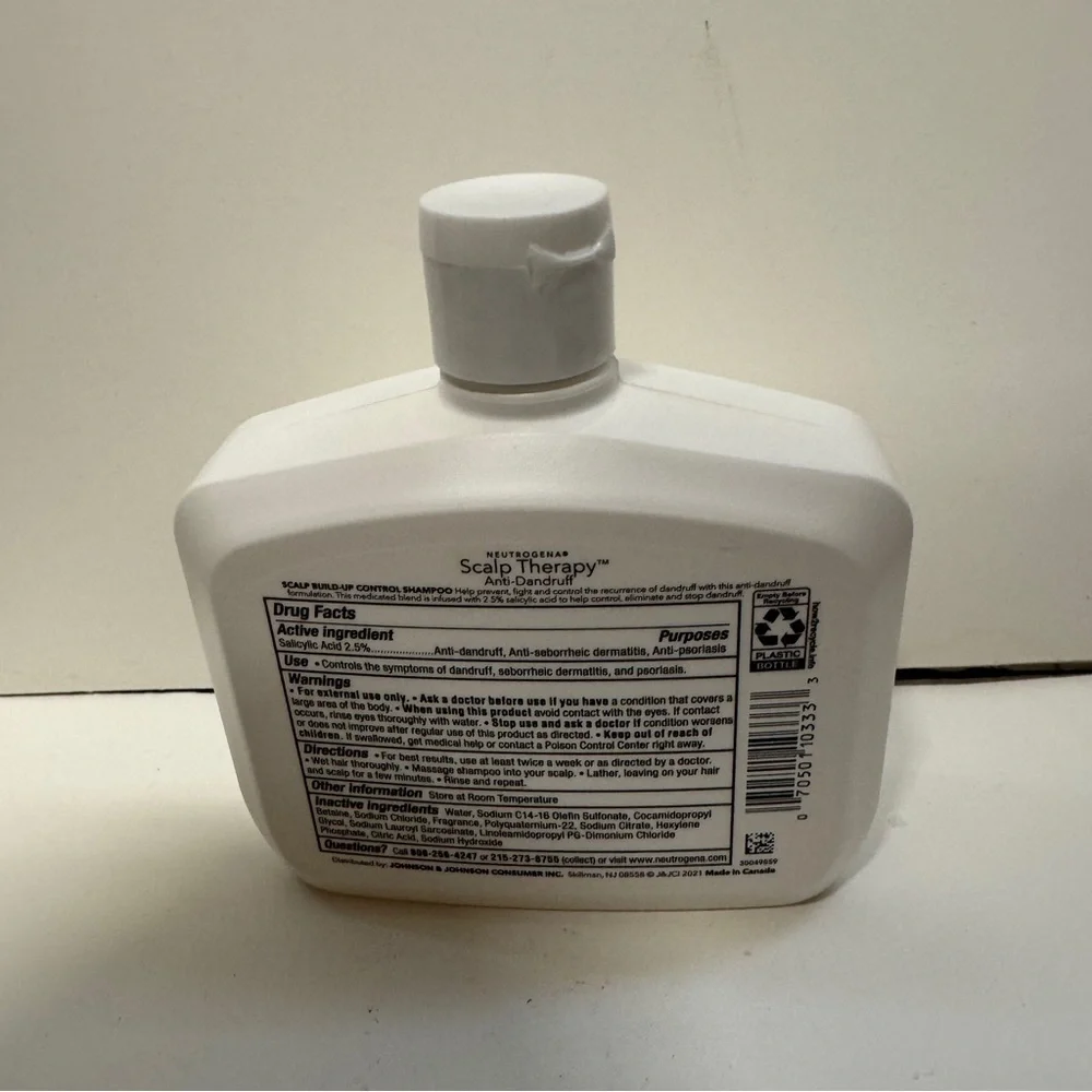 Neutrogena Scalp Therapy Anti-Dandruff Scalp Buildup Control